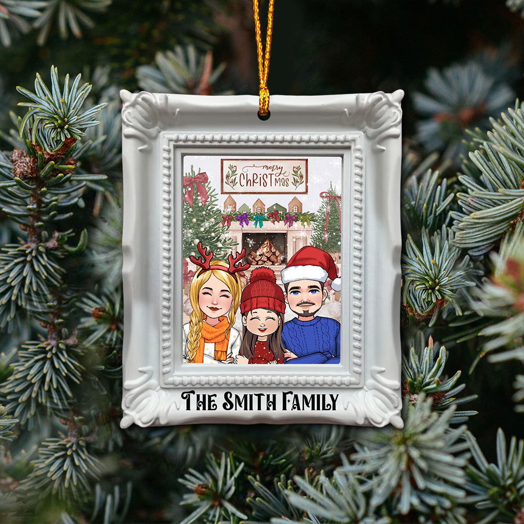 Merry Christmas - Personalized Family Ornament