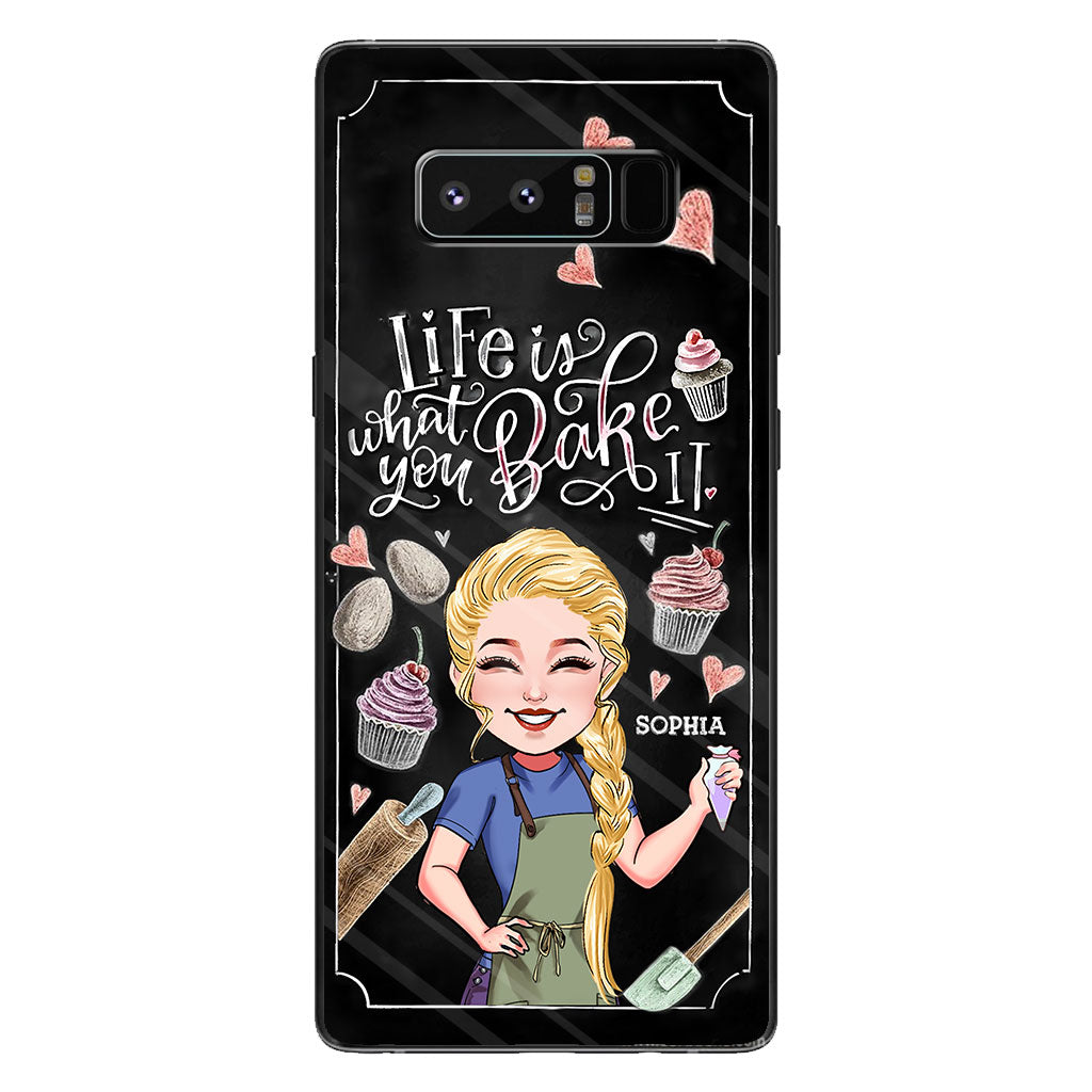 Life Is What You Bake It - Personalized Baking Phone Case