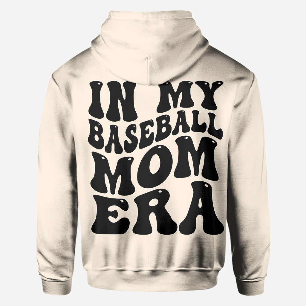 T-shirt personnalisé « À l'époque de ma maman de joueur de baseball »