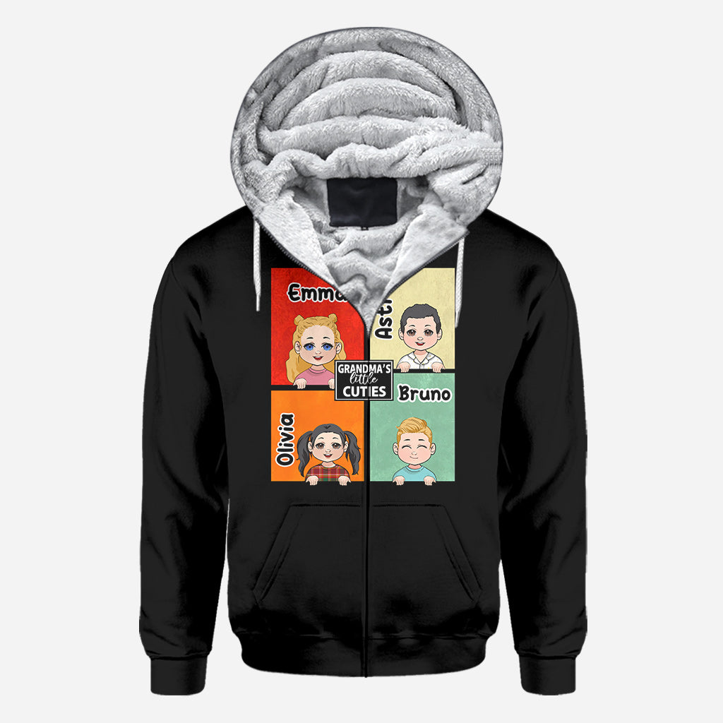 Les petits chouchous de grand-mère - Cadeau pour grand-mère, tante - T-shirt personnalisé intégral