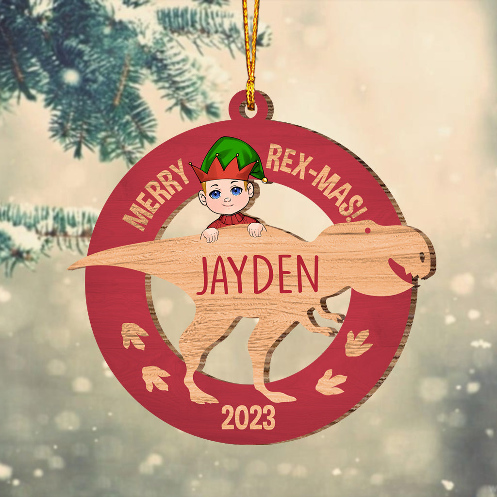 Baby Dino - Personalized Kid Ornament
