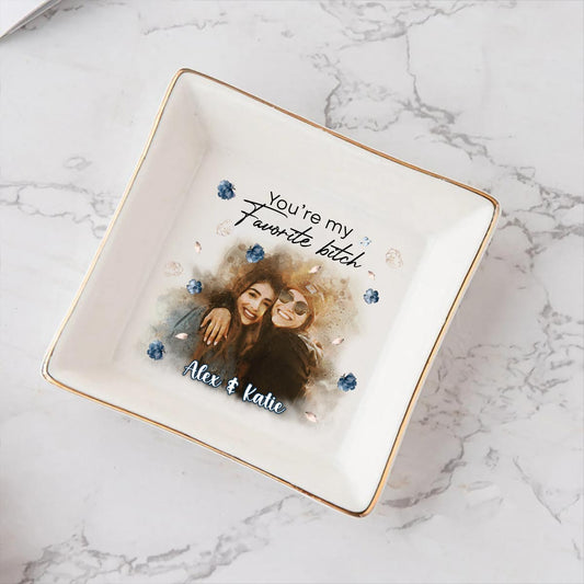 Tu es ma préférée - Porte-bijoux personnalisé pour meilleure amie