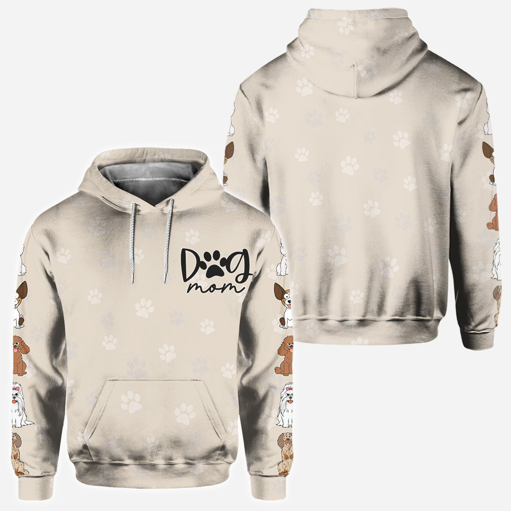 Dog Mom/ Cat Mom/ Fur Mom / Dog Dad/ Cat Dad... - Personalized Dog All Over Shirt