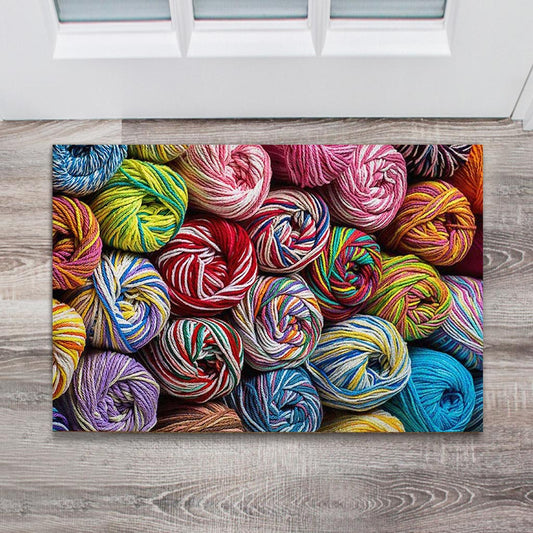 Yarn - Knitting Doormat