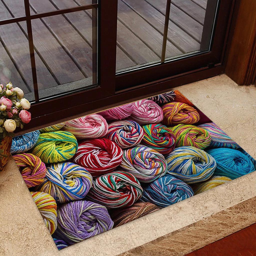 Yarn - Knitting Doormat
