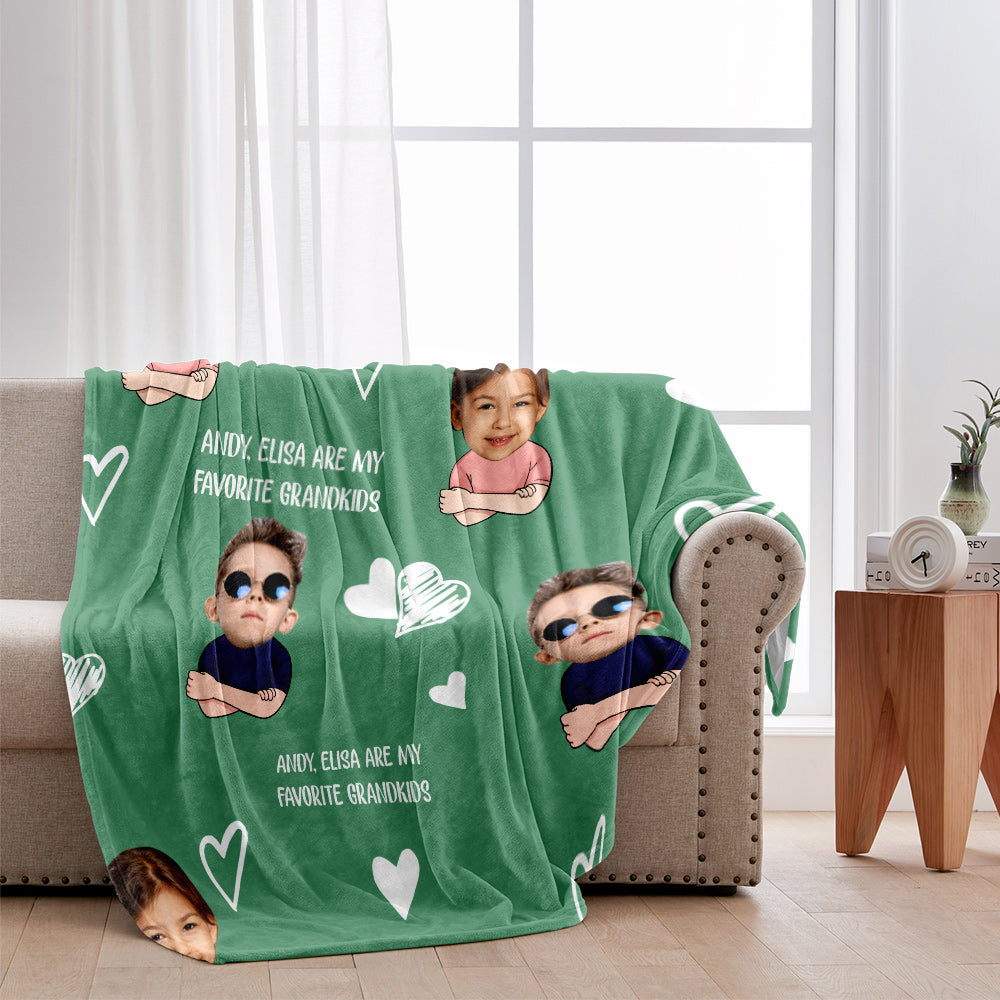 Mon petit-enfant préféré - Cadeau pour grand-mère, grand-père - Couverture personnalisée