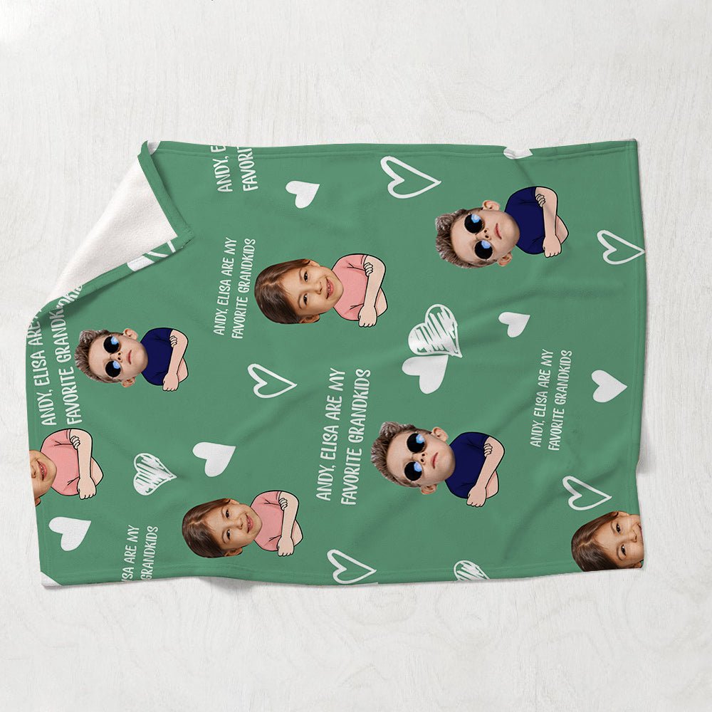 Mon petit-enfant préféré - Cadeau pour grand-mère, grand-père - Couverture personnalisée