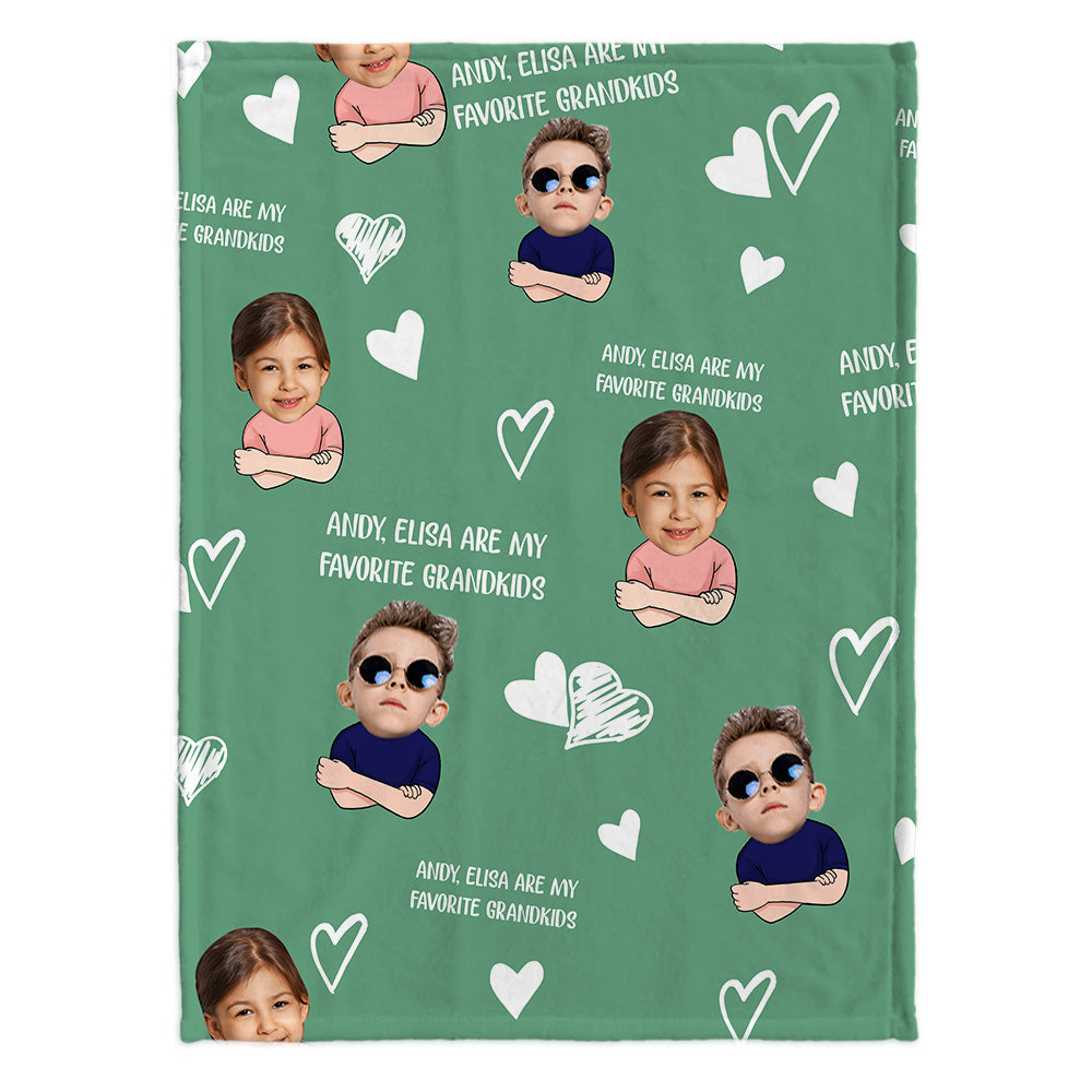 Mon petit-enfant préféré - Cadeau pour grand-mère, grand-père - Couverture personnalisée