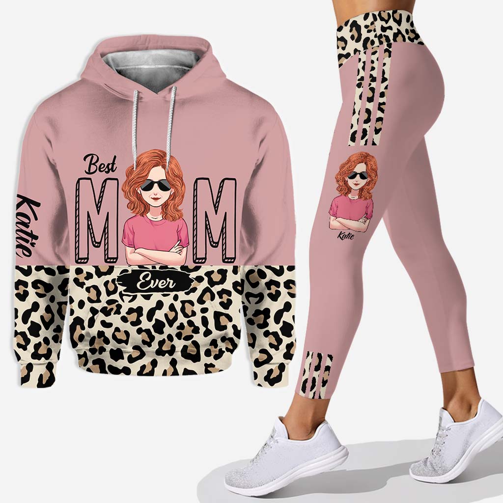 Best Mama Grandma Ever - Personalized Mother's Day Mother Hoodie and Leggings