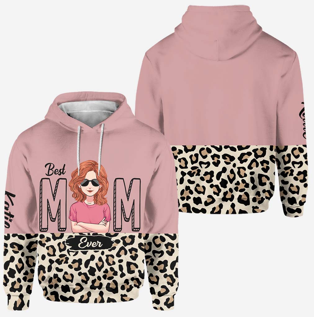 Best Mama Grandma Ever - Personalized Mother's Day Mother Hoodie and Leggings