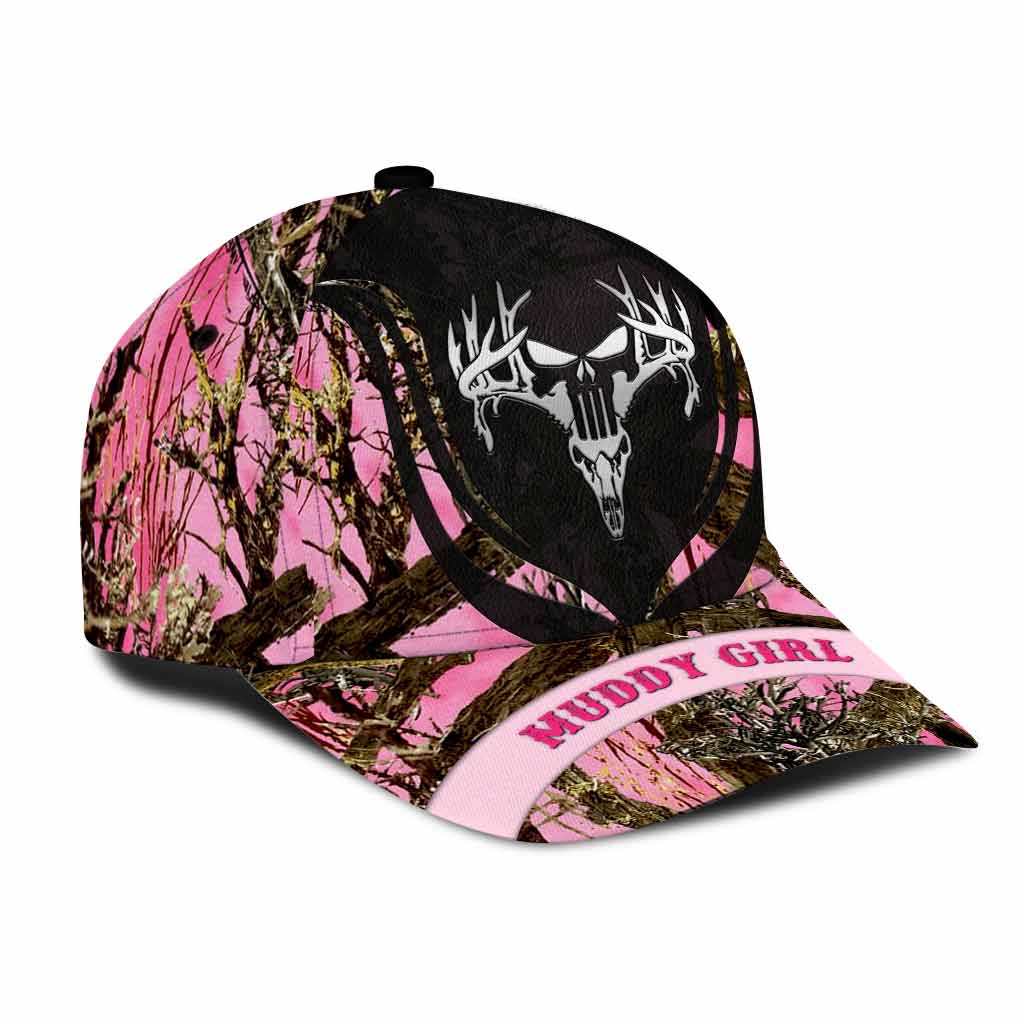 Casquette Muddy Girl avec trous d'aération imprimés