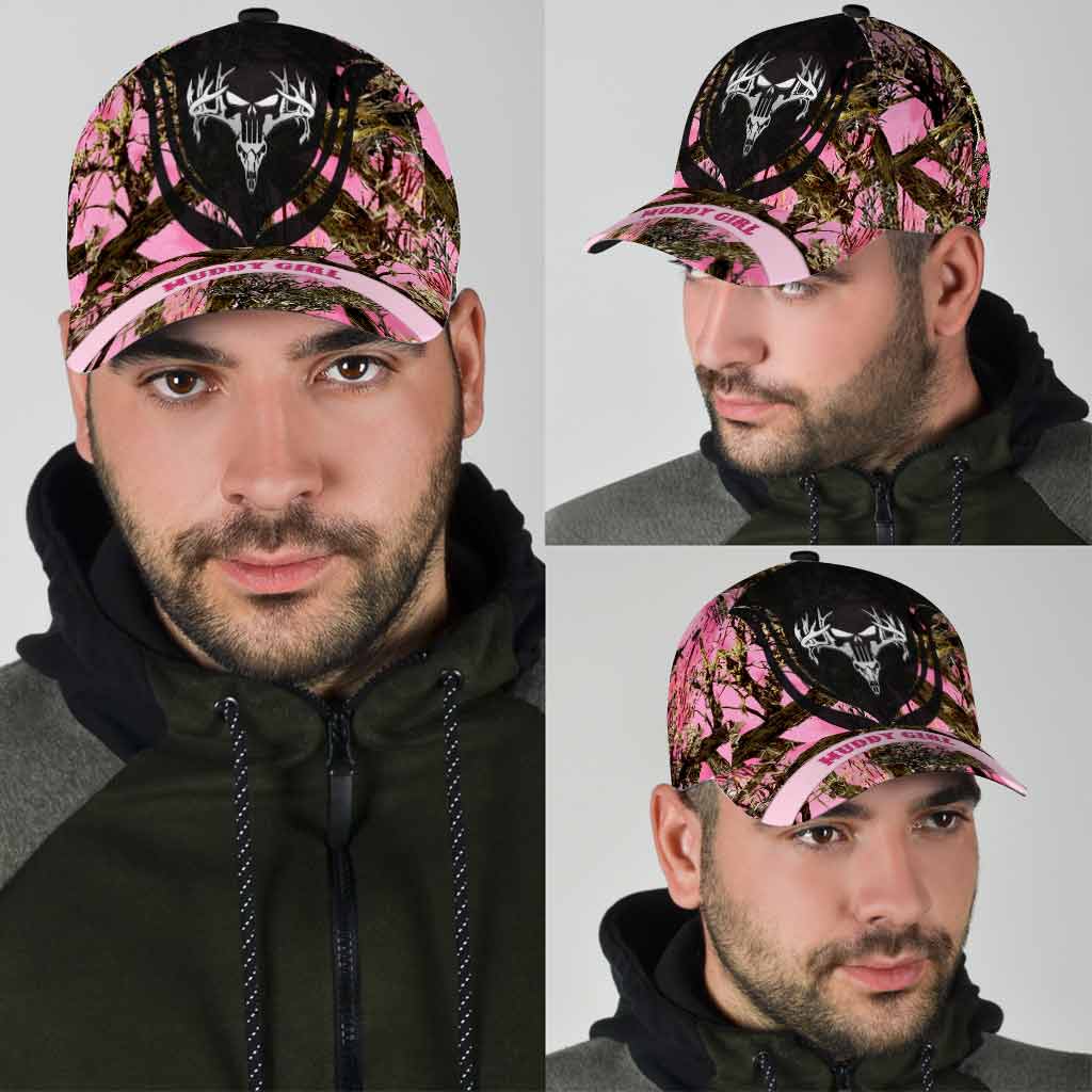 Casquette Muddy Girl avec trous d'aération imprimés