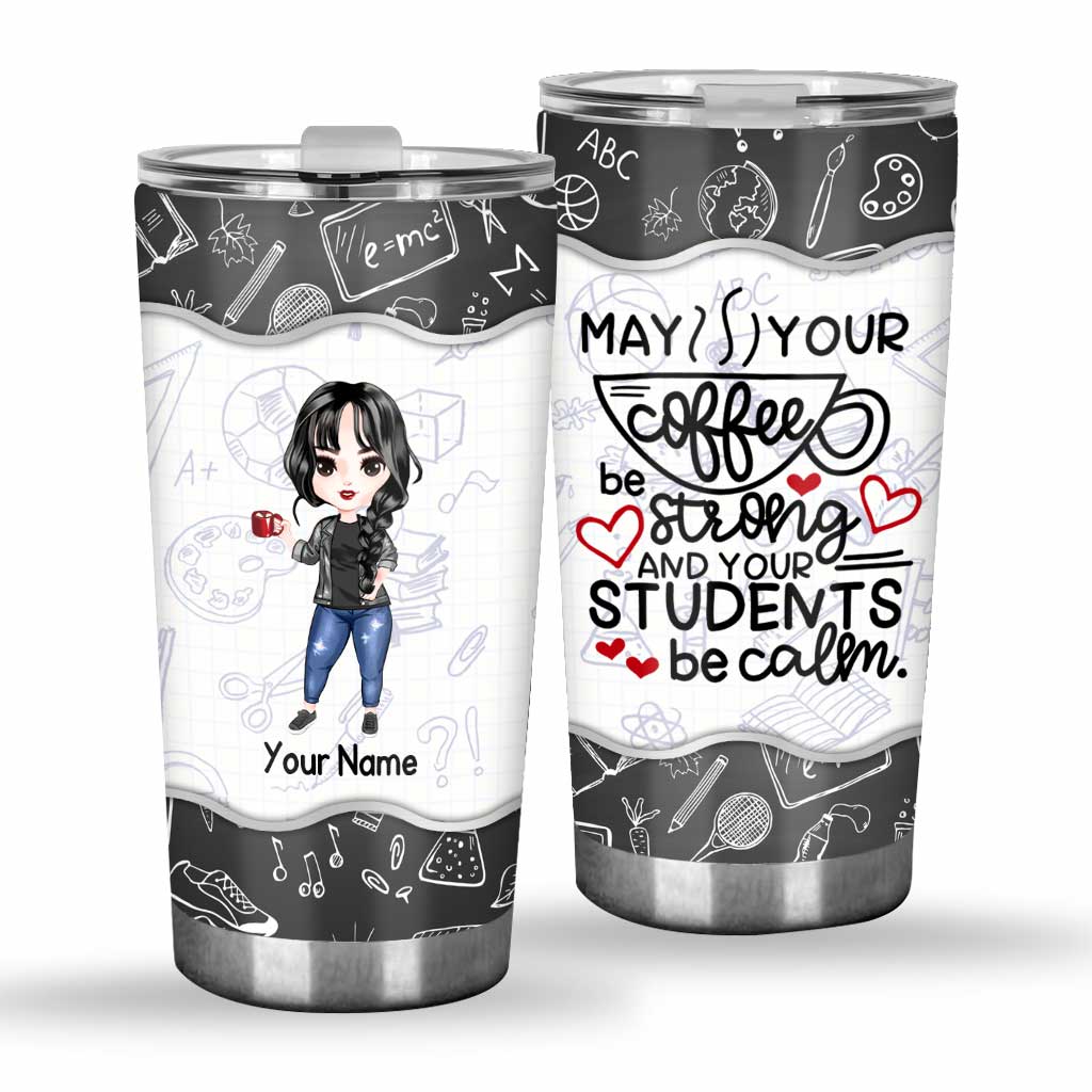 Que votre café soit fort ! - Gobelet personnalisé pour enseignants