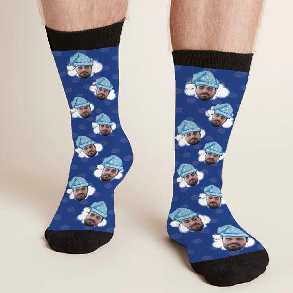 I'm Resting My Eyes - Personalized Father's Day Father Socks