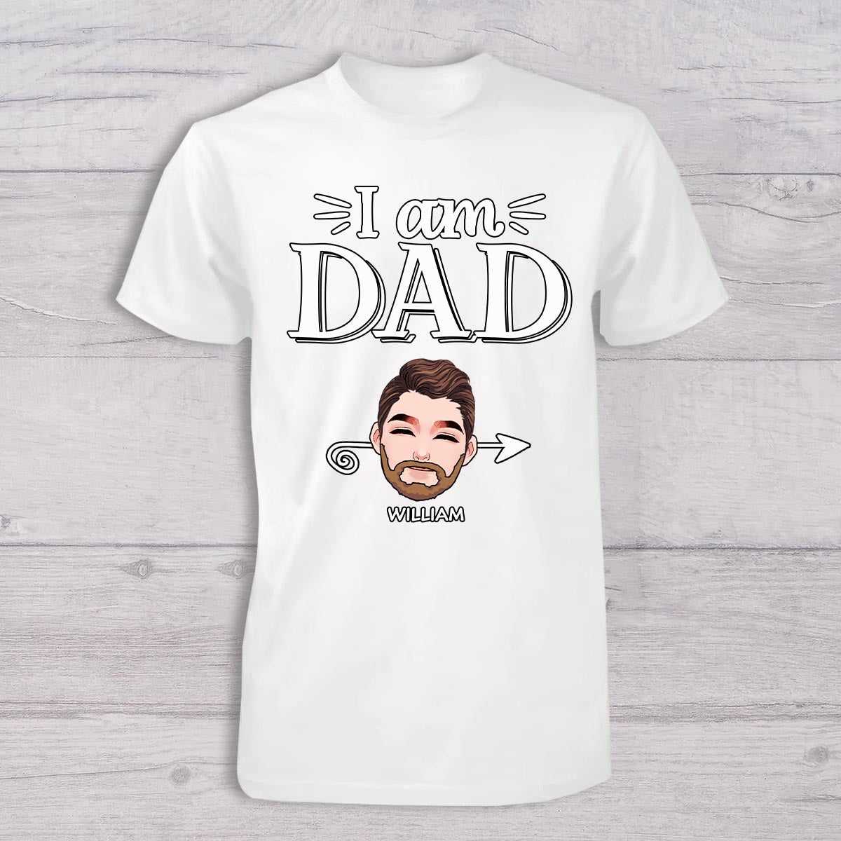 Si perdu, retournez à papa - T-shirt papa et body bébé personnalisés