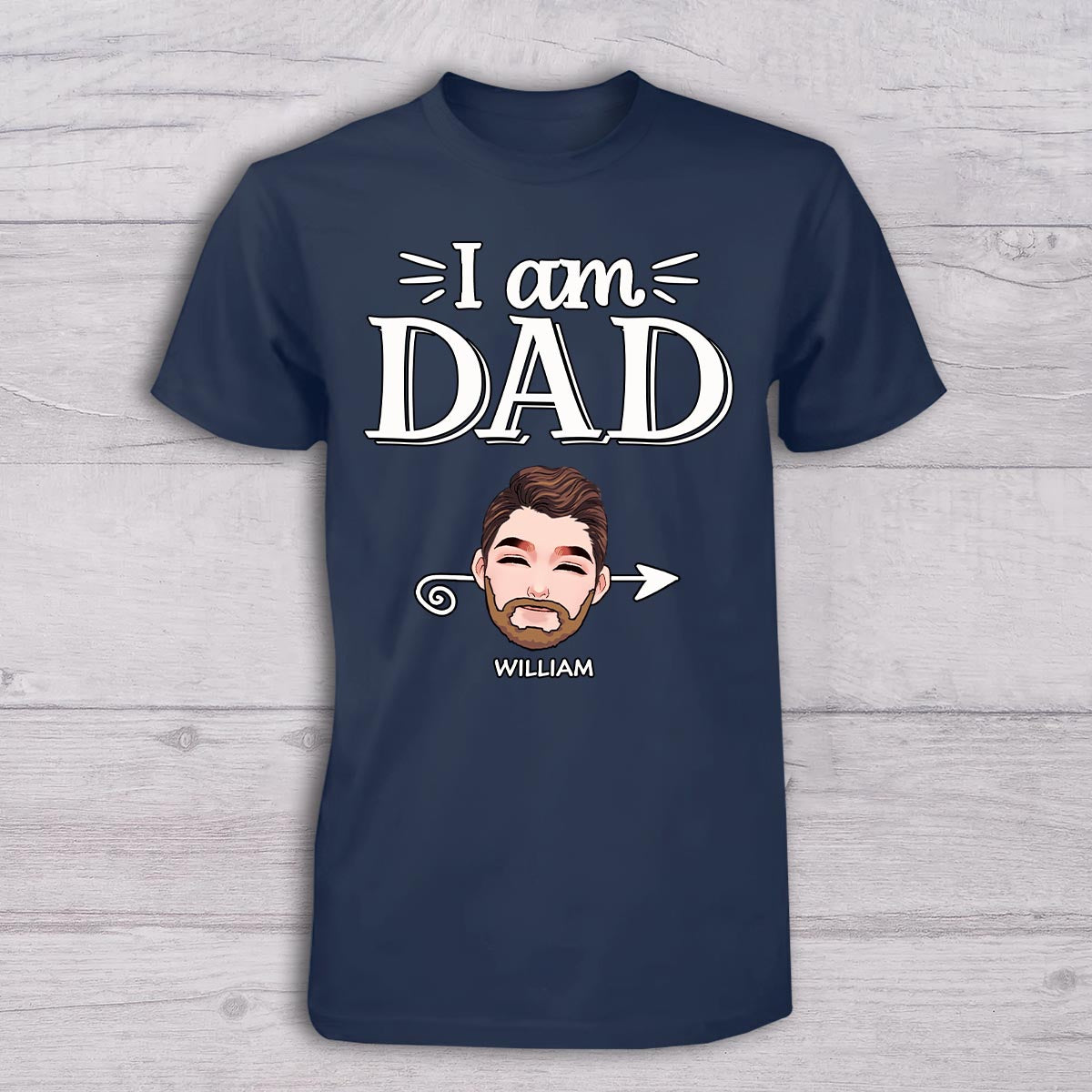 Si perdu, retournez à papa - T-shirt papa et body bébé personnalisés