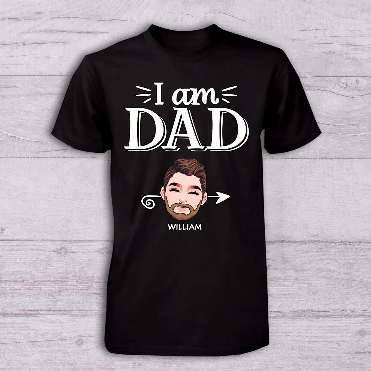 Si perdu, retournez à papa - T-shirt papa et body bébé personnalisés