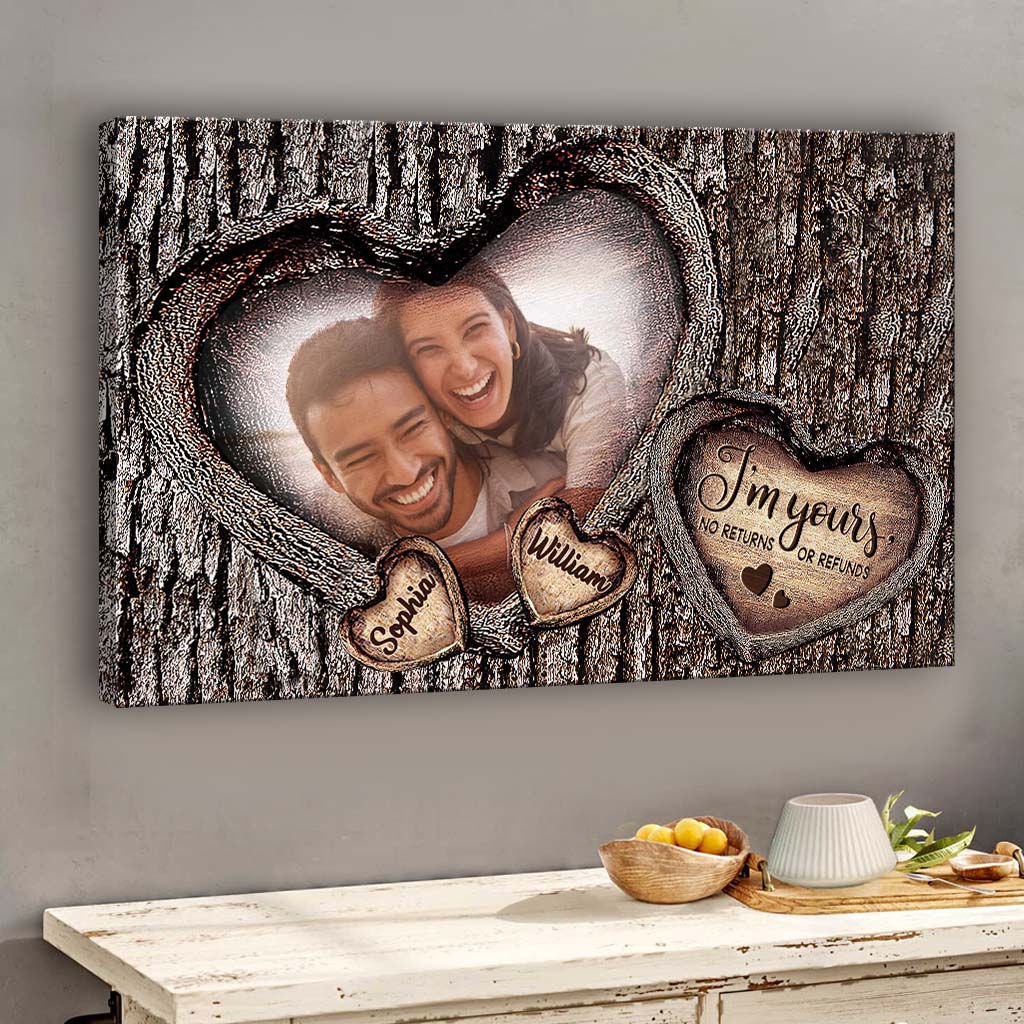 I’m Yours - Personalized Couple Canvas and Poster