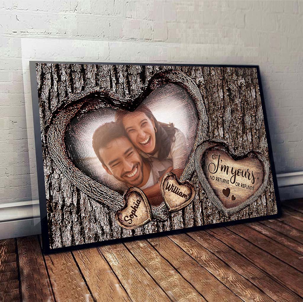 I’m Yours - Personalized Couple Canvas and Poster