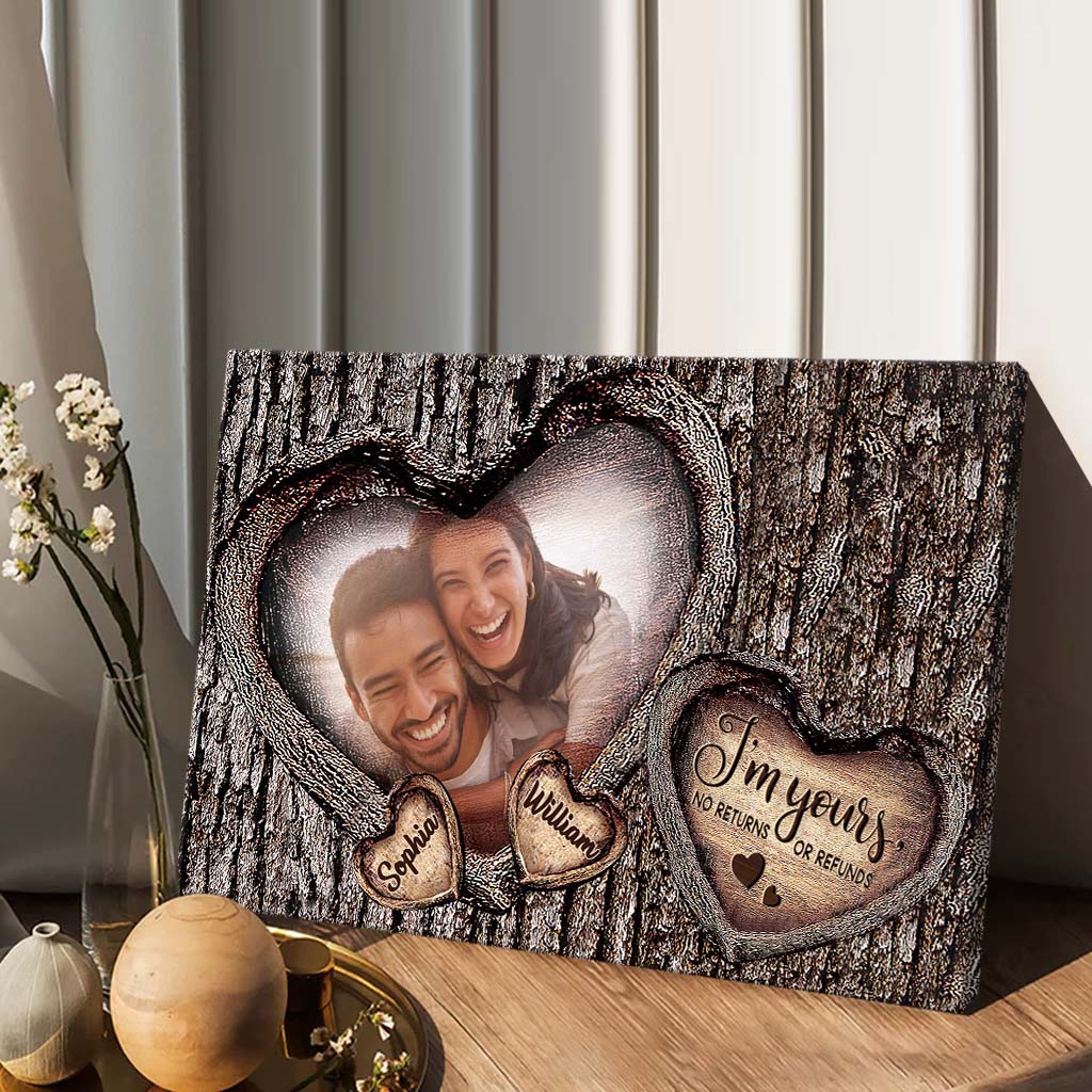 I’m Yours - Personalized Couple Canvas and Poster