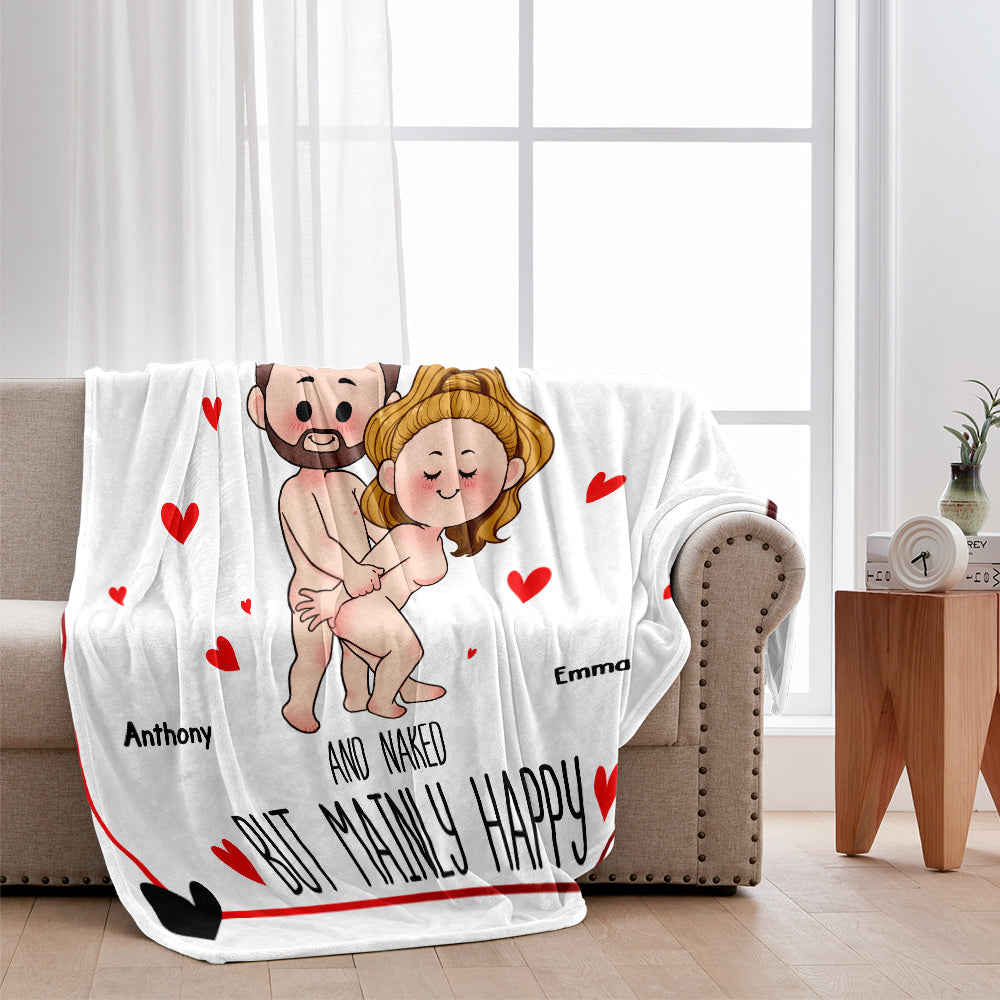 Je veux juste que tu sois heureux - Couverture personnalisée pour couple