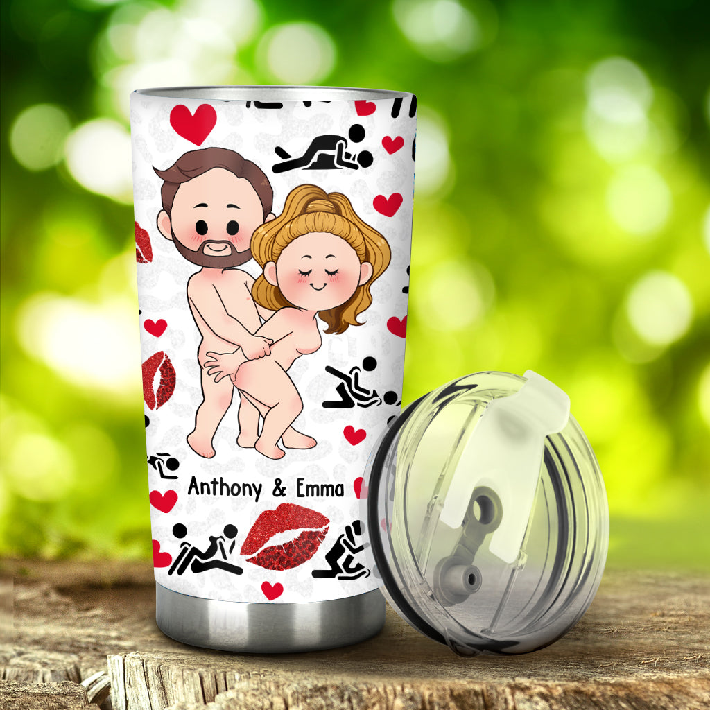 I Love You - Personalized Couple Tumbler