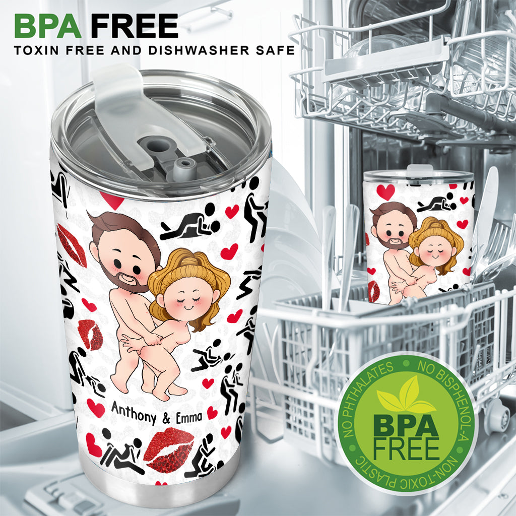 I Love You - Personalized Couple Tumbler