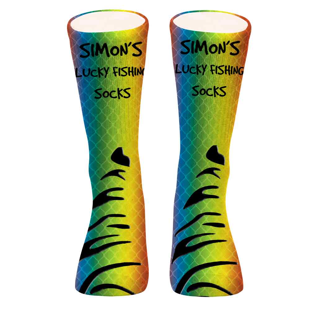 Leurre de pêche - Chaussettes de pêche personnalisées