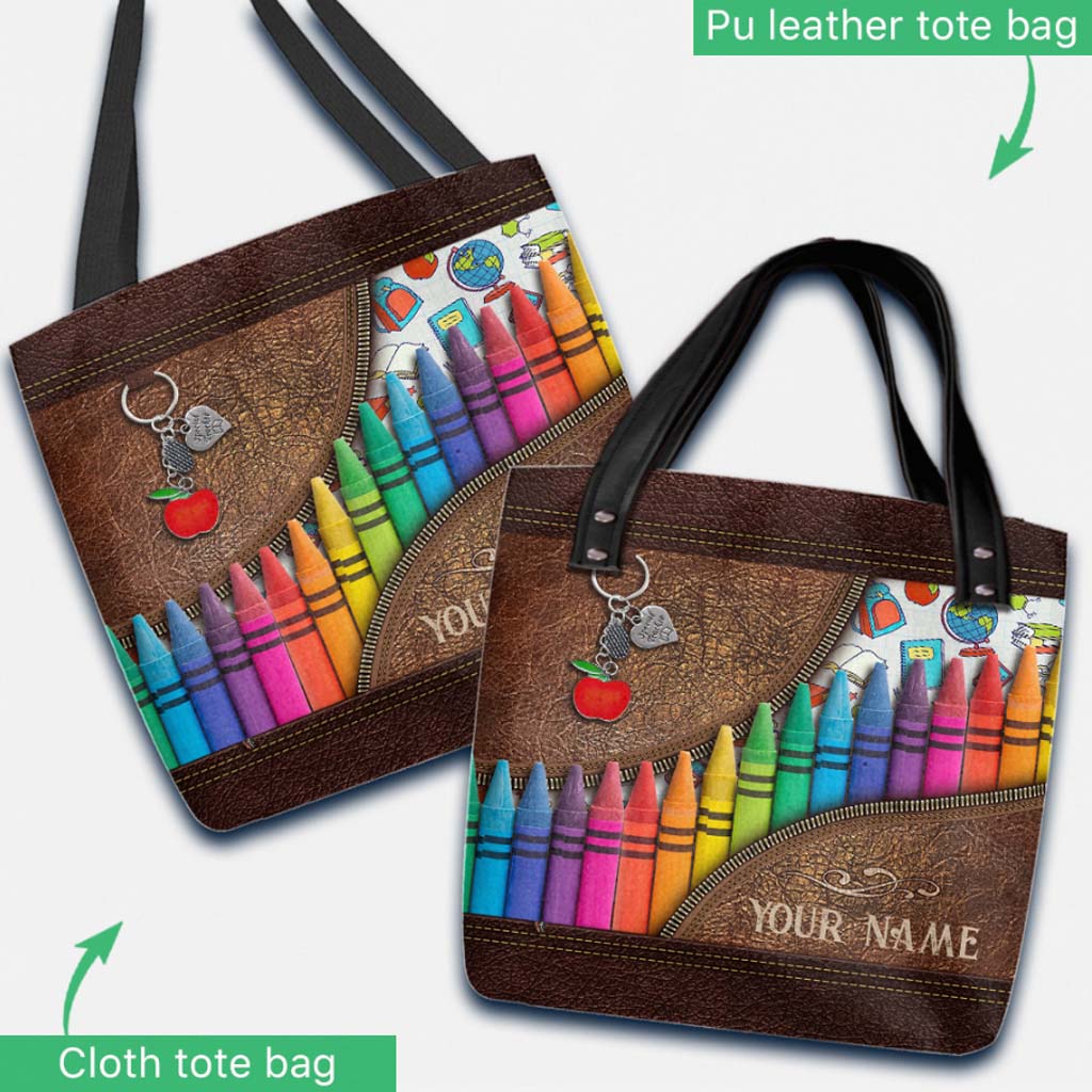 Enseigner, aimer, inspirer - Sac fourre-tout personnalisé pour enseignants
