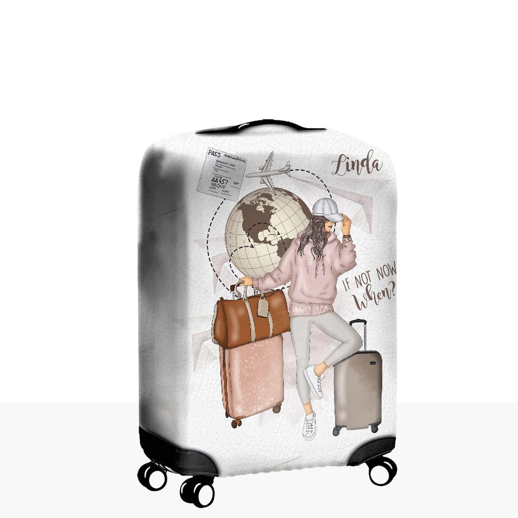 If Not Now When Travelling Luggage Cover
