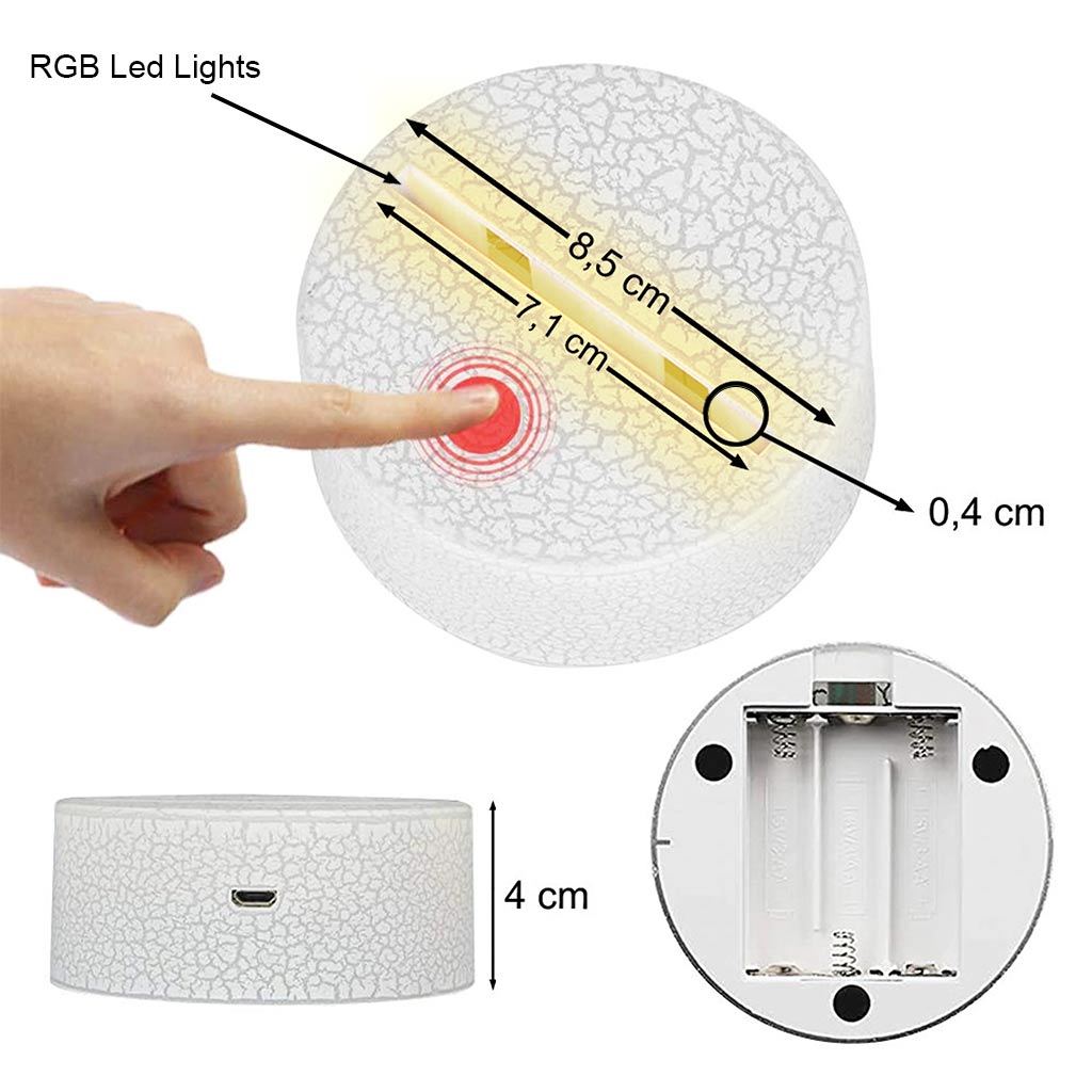 J'ai traversé le pont arc-en-ciel - Plaque lumineuse personnalisée en forme de chat