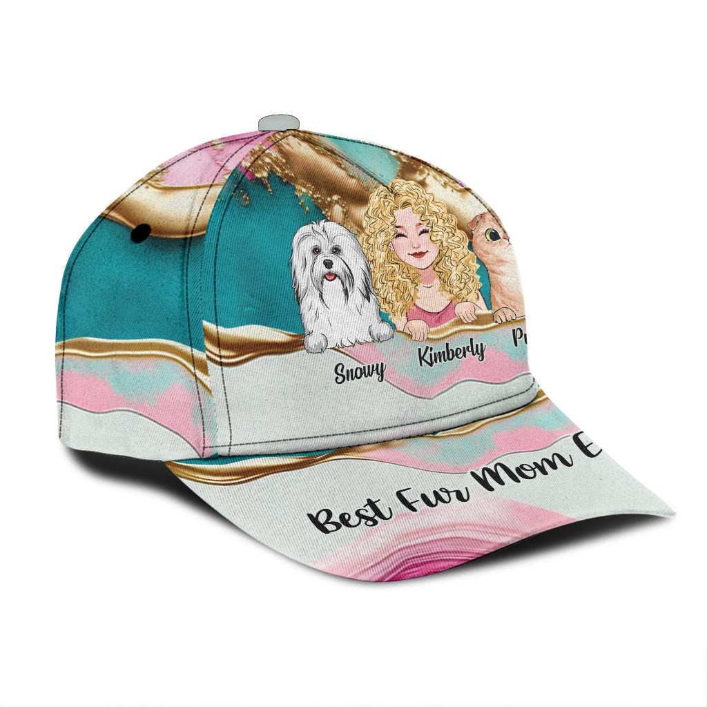 Meilleure maman/papa à fourrure du monde - Casquette classique personnalisée pour chien