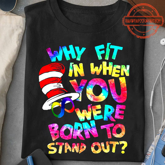 T-shirt et sweat à capuche Why Fit In Sensibilisation à l'autisme 0523