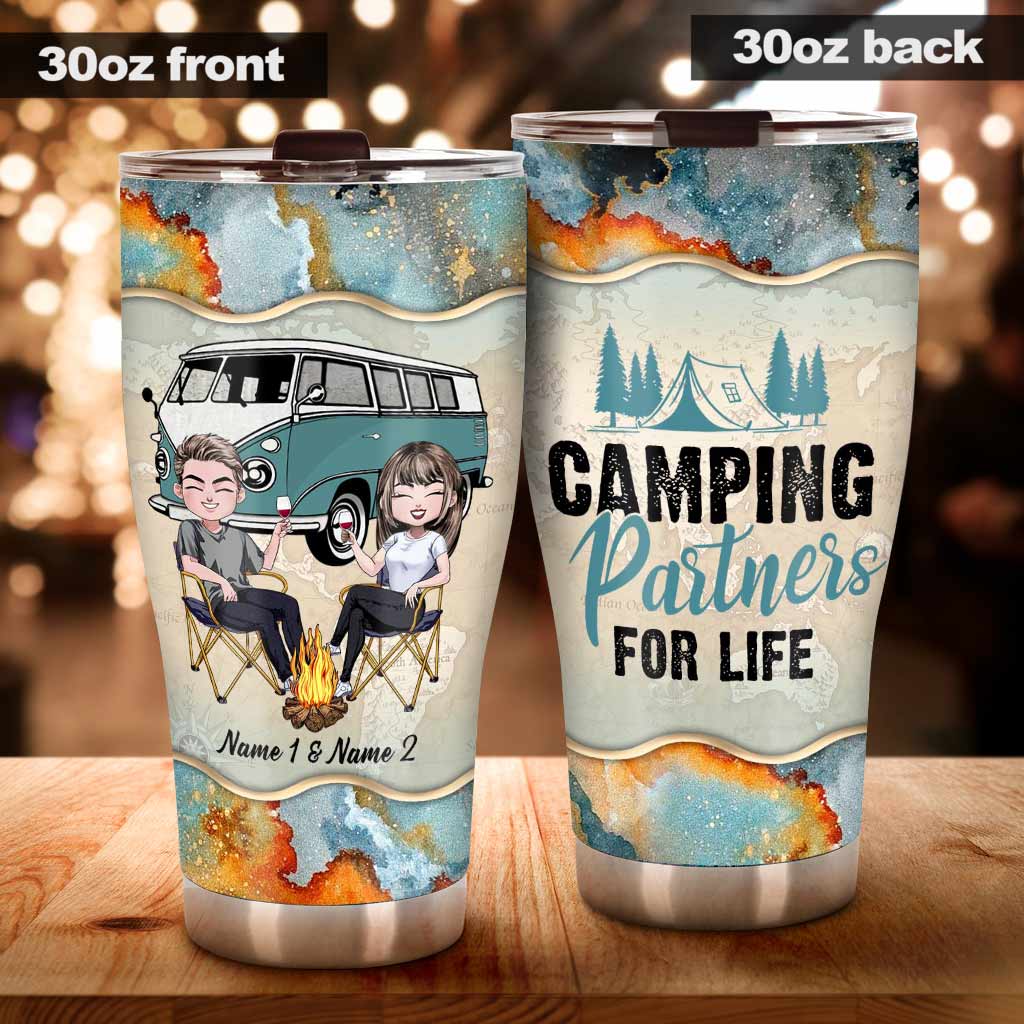 I Haven't Been Everywhere But It's On My List - Personalized Camping Tumbler