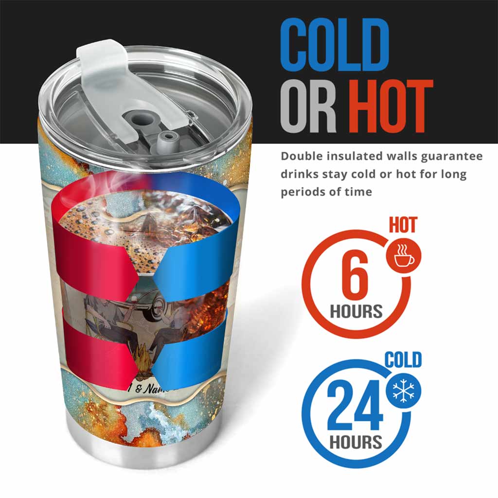 I Haven't Been Everywhere But It's On My List - Personalized Camping Tumbler