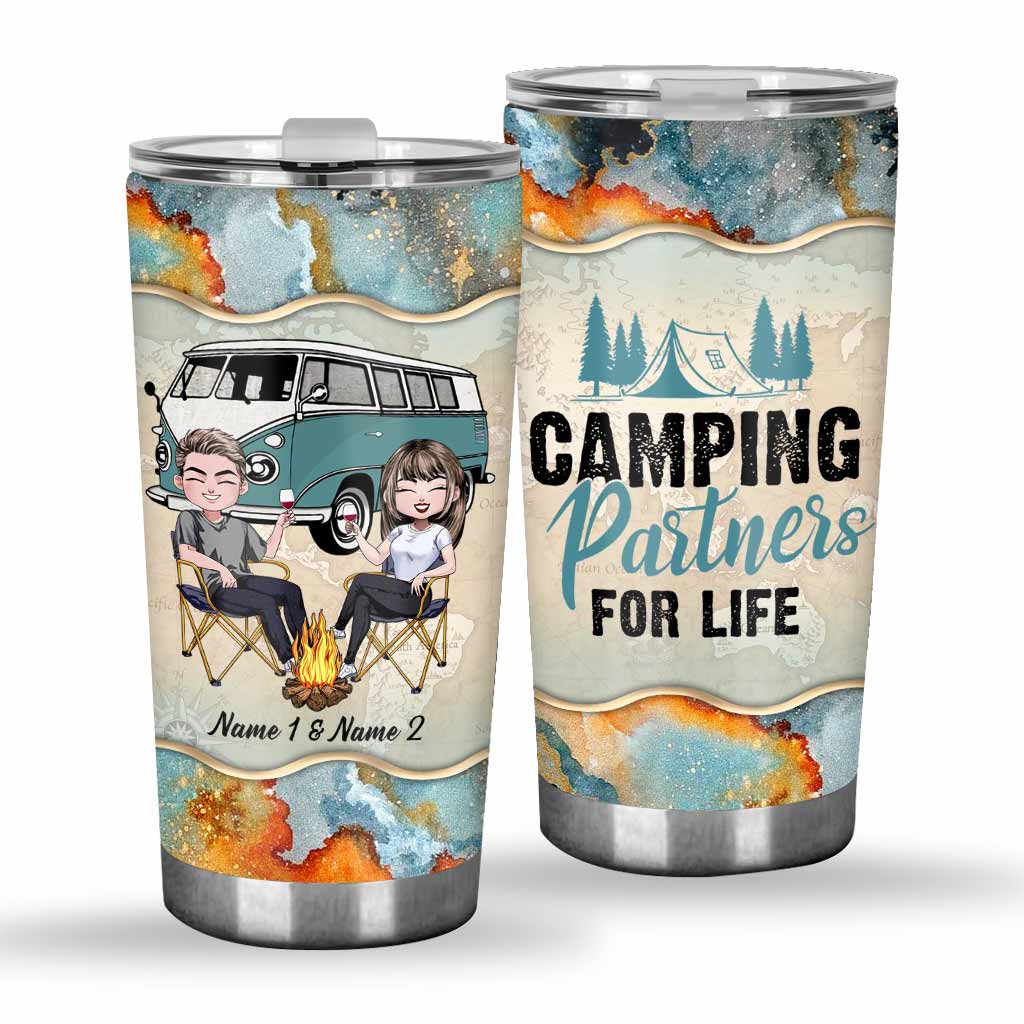 I Haven't Been Everywhere But It's On My List - Personalized Camping Tumbler