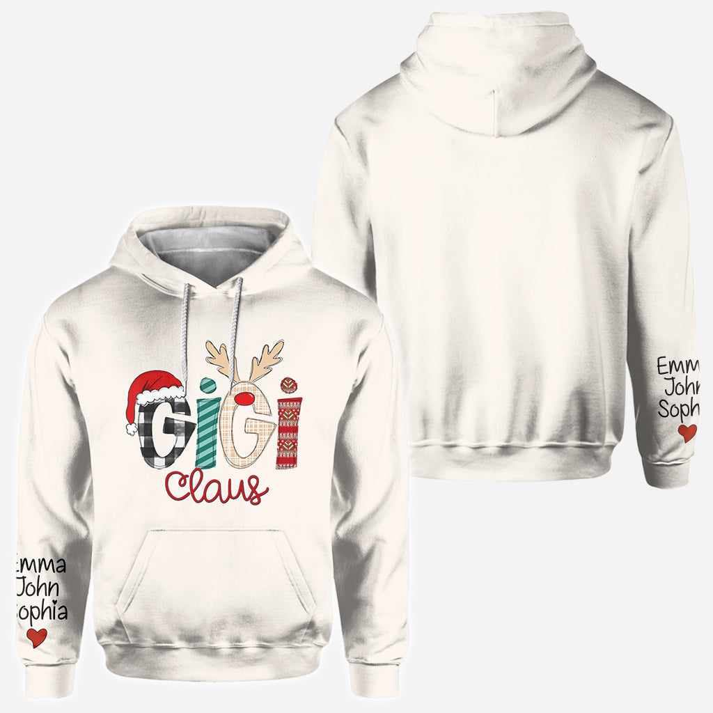 T-shirt personnalisé Gigi Claus - Grand-mère