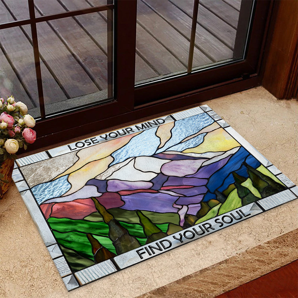 Perdez la tête - Paillasson de randonnée