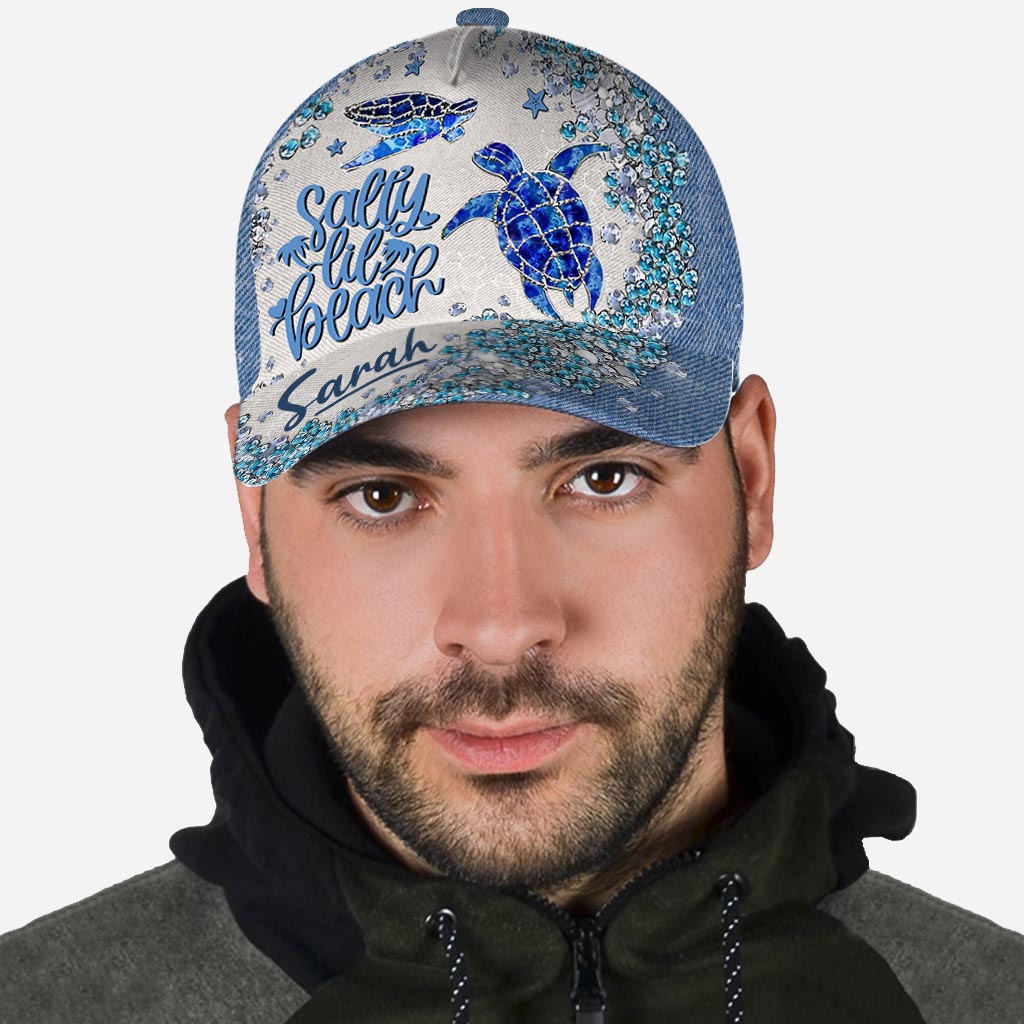 Turtle Bling - Personalized Turtle Classic Cap