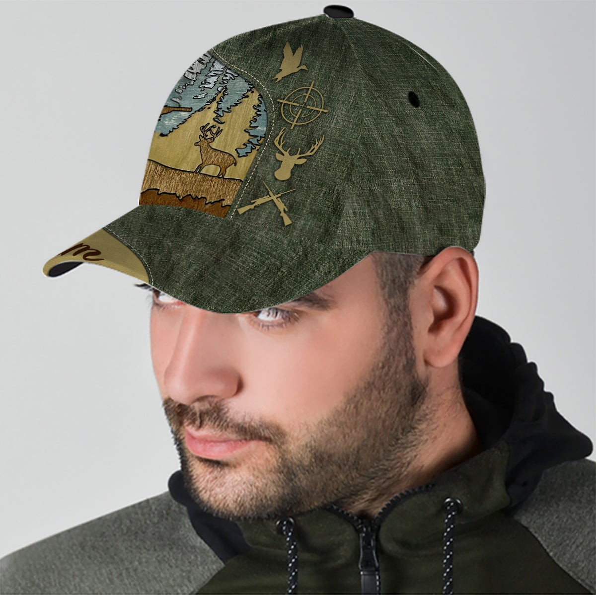 Forest Scenic - Casquette de chasse classique personnalisée