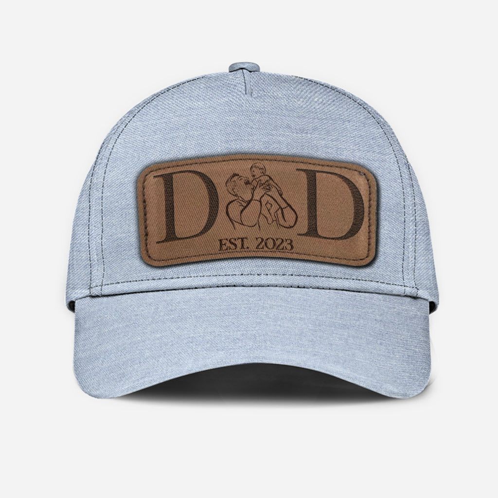 Meilleur papa du monde - Cadeau pour papa - Casquette classique personnalisée