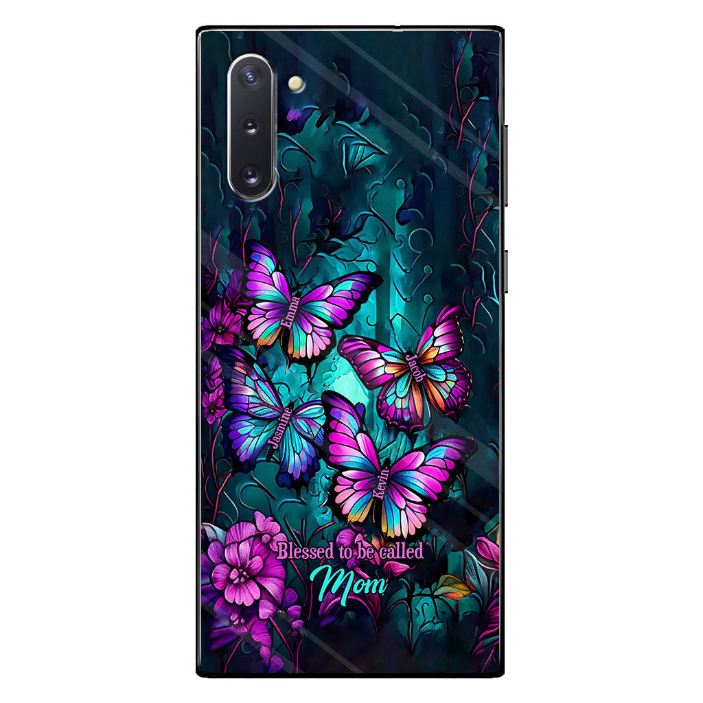 Coque de téléphone personnalisée « Papillons de grand-mère »
