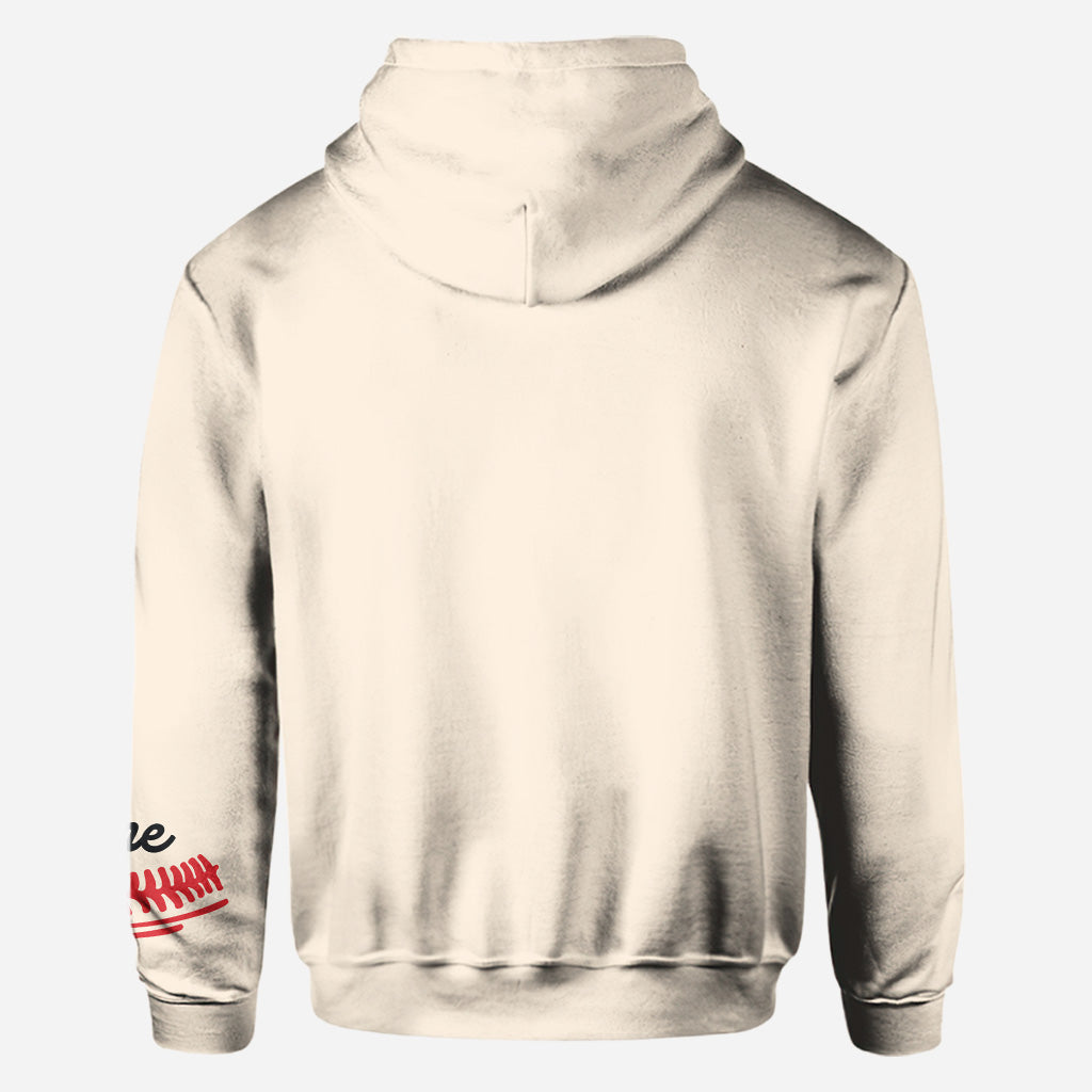 T-shirt personnalisé « À mon époque baseball » - T-shirt intégral baseball