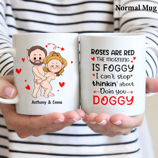 Je veux juste que tu sois heureux - Cadeau pour couple (mari, femme, petit ami, petite amie) - Mug personnalisé