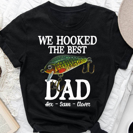 On a trouvé le meilleur papa ! - T-shirt et sweat à capuche de pêche personnalisés