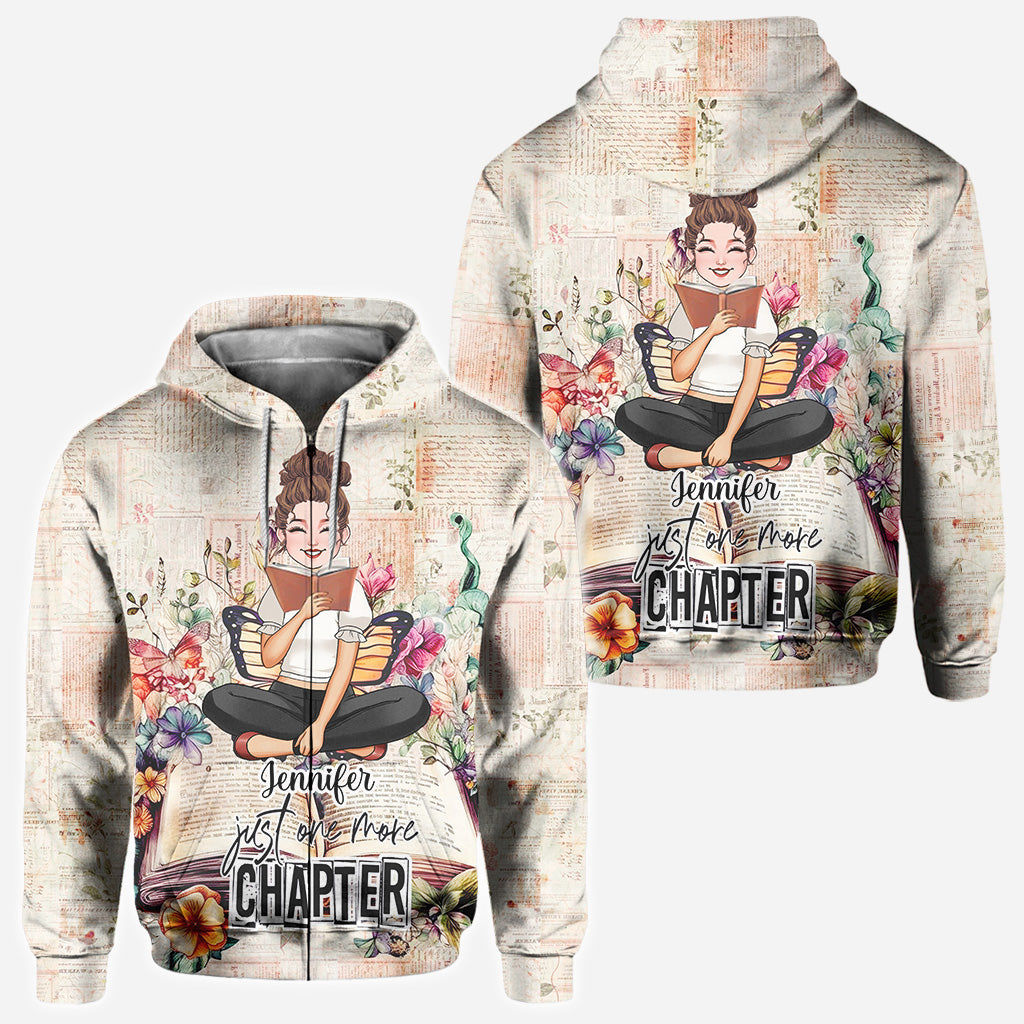 Juste un chapitre de plus - T-shirt personnalisé « Juste un chapitre de plus »