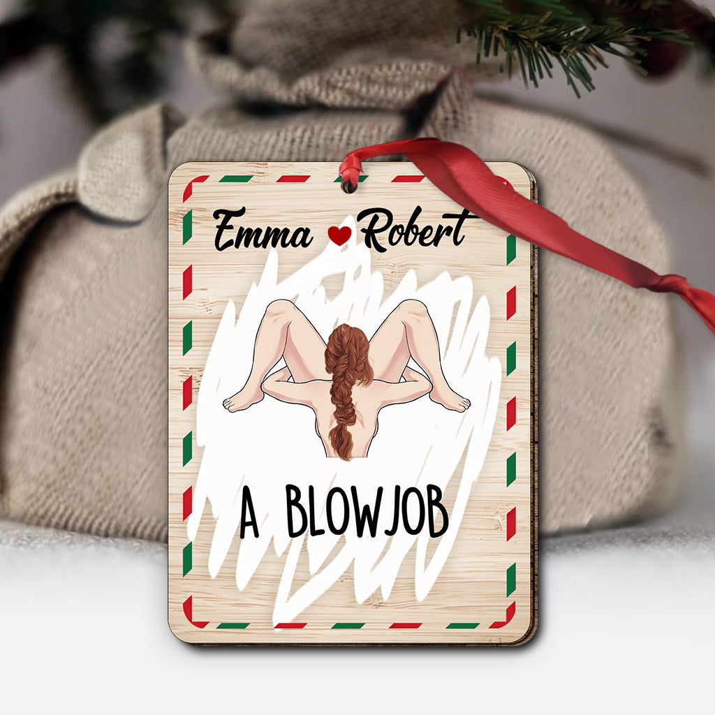 Ornement personnalisé pour couple à gratter pour révéler