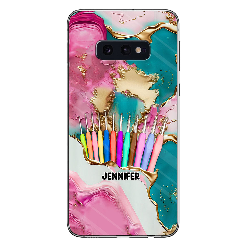 Love Crocheting - Personalized Crocheting Phone Case