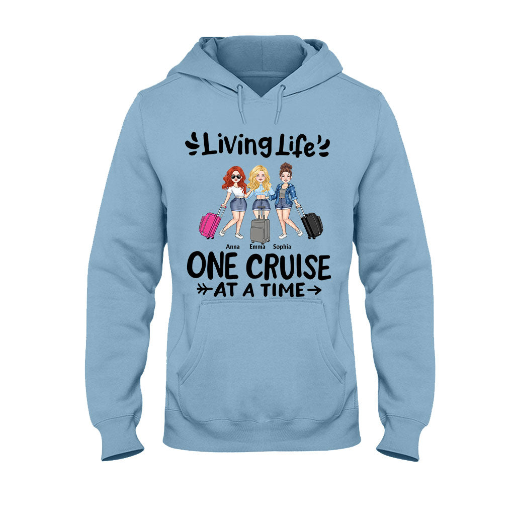 Équipe Croisière - Cadeau croisière pour amie, maman, sœur, fille - T-shirt et sweat à capuche personnalisés