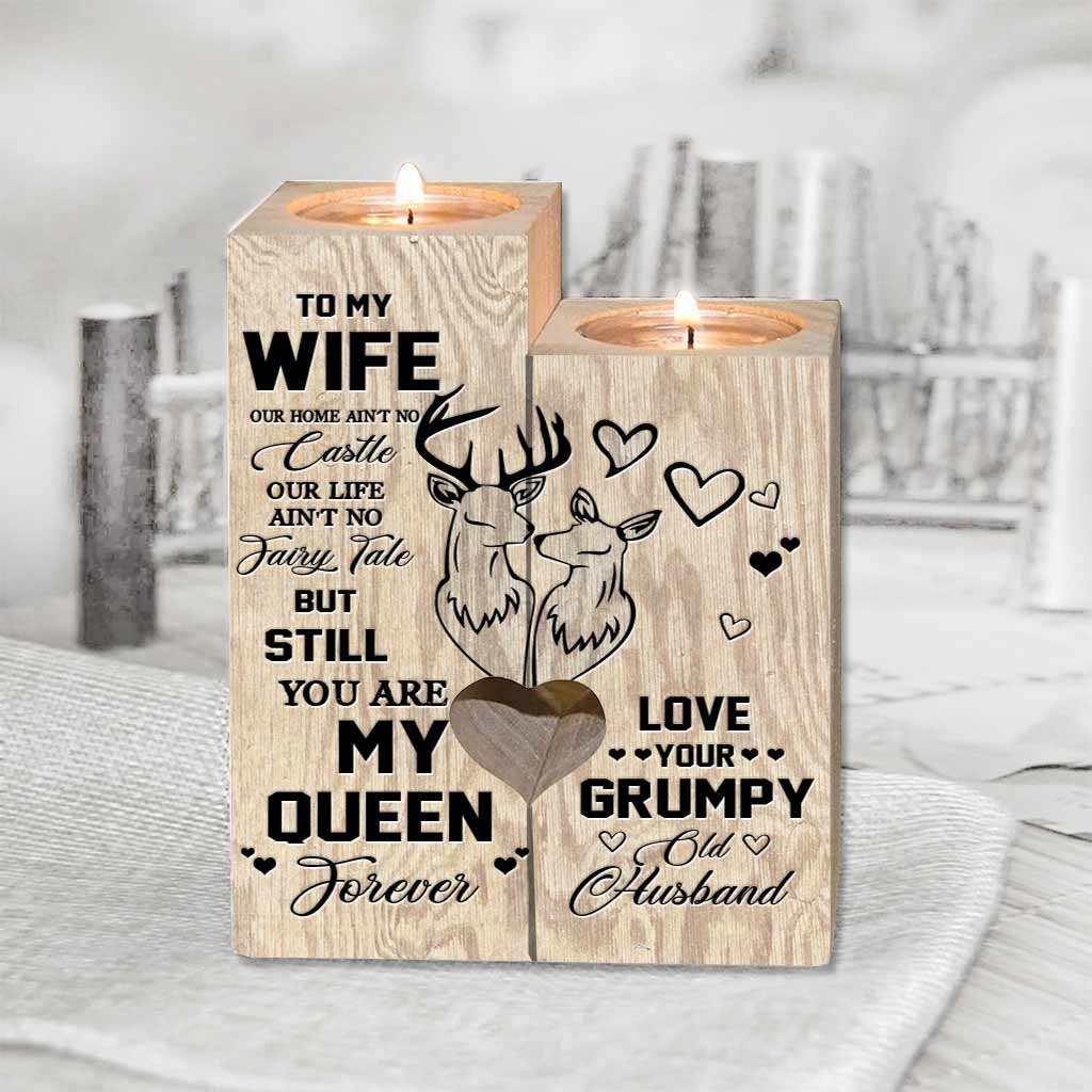 À ma femme - Bougeoir de chasse